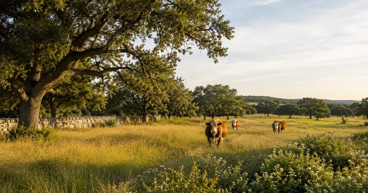 Agricultural exemption in Blanco County Texas
