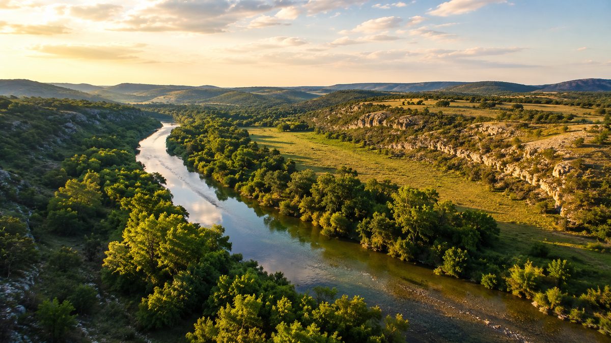 Blanco River flooding through Texas Hill Country